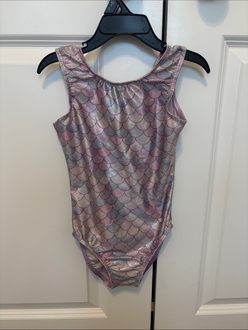 Girls Shimmery Pastel Mermaid-Gymnastics Leotard CS